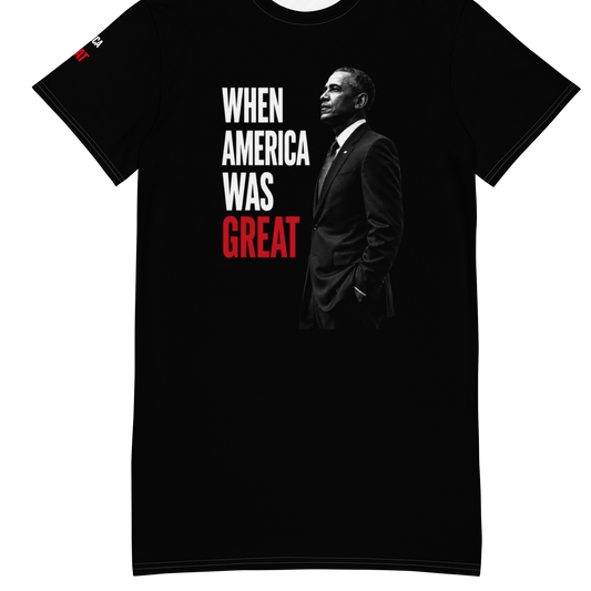 When America Was Great | T-Shirt Dress | OFF THE CLOCK Co.