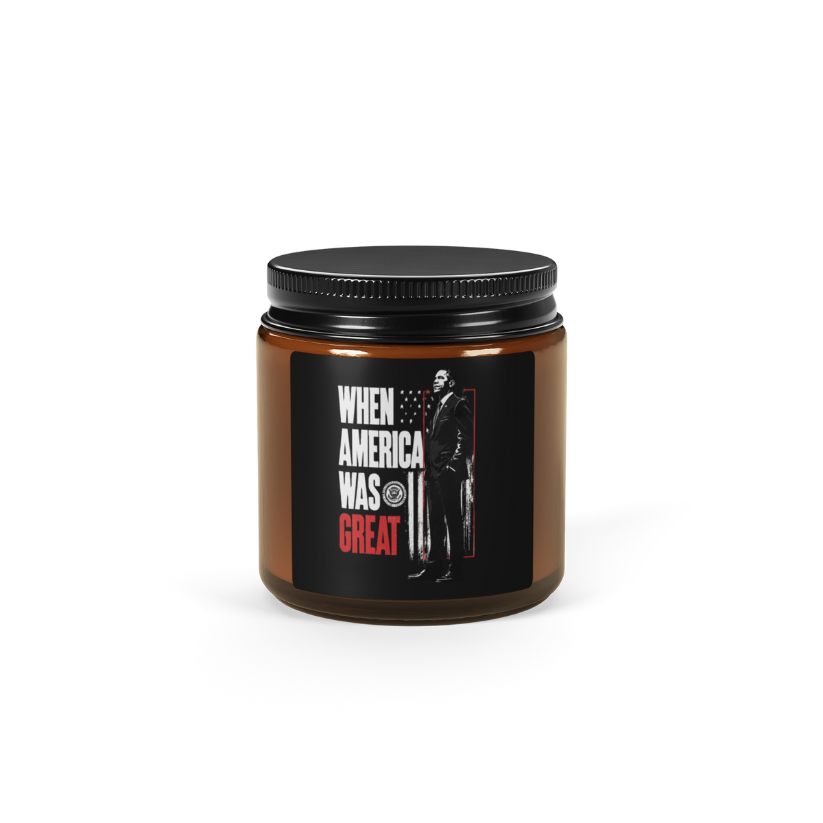 When America Was Great | Amber Jar Soy Candle | OFF THE CLOCK Co.