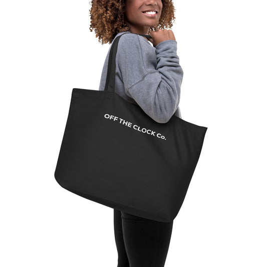 Creative Hustle Signature Tote – Black | OFF THE CLOCK Co.