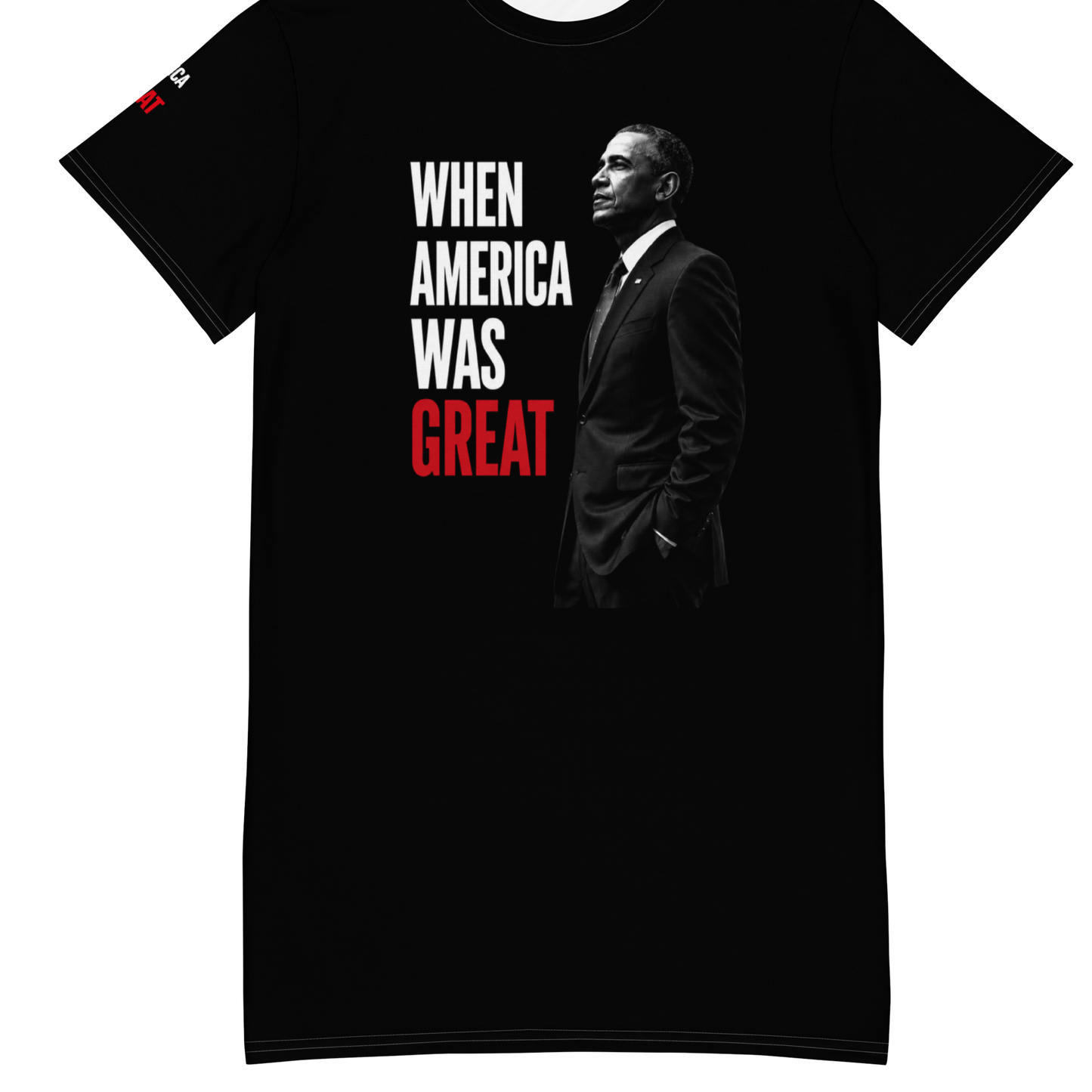 When America Was Great | T-Shirt Dress | OFF THE CLOCK Co.