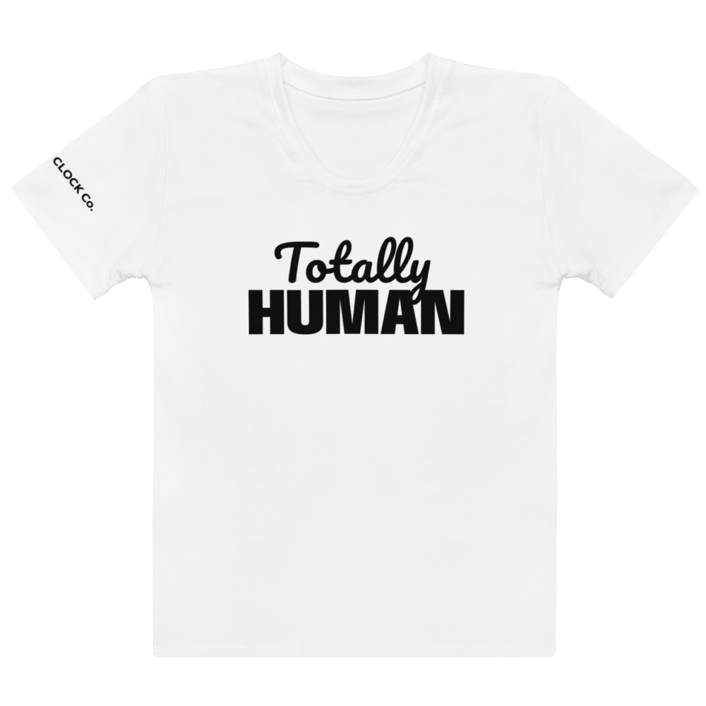 Totally Human Women's Crew Tee | OFF THE CLOCK Co.