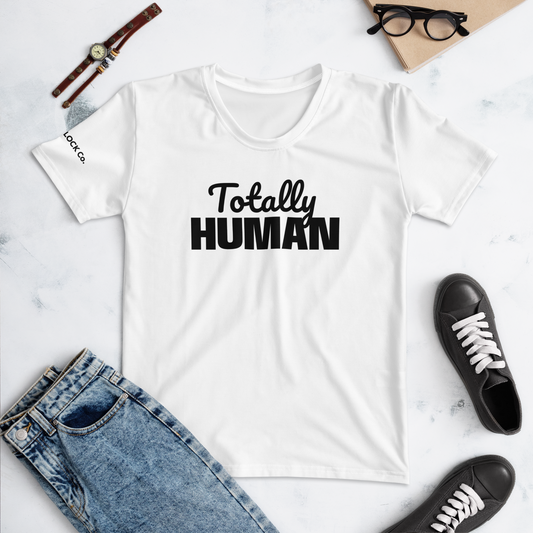 Totally Human Women's Crew Tee | OFF THE CLOCK Co.