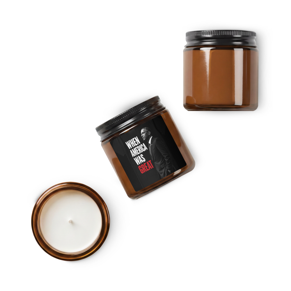 When America Was Great | Amber Jar Soy Candle | OFF THE CLOCK Co.