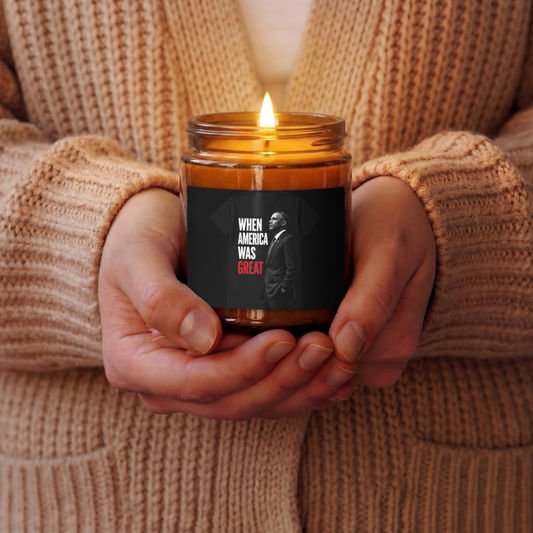 When America Was Great | Amber Jar Soy Candle | OFF THE CLOCK Co.