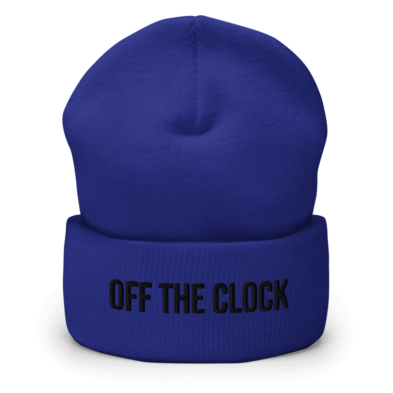 Creative Hustle Cuffed Beanie | OFF THE CLOCK Co.
