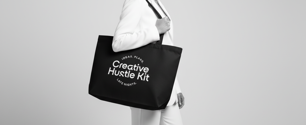 Creative Hustle Kit Editorial Model
