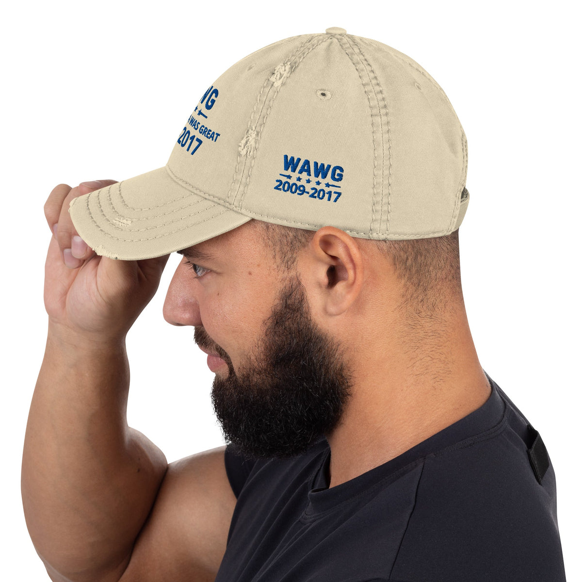 WAWG Vintage Unisex Cap - Left Side