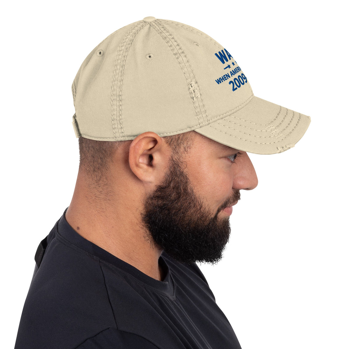 WAWG Vintage Unisex Cap - Right Side
