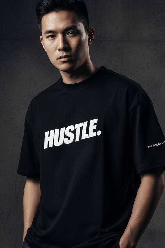 HUSTLE. OTC Model Shot
