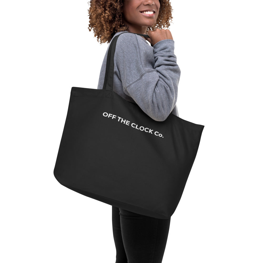 Creative Hustle Signature Tote – Black | OFF THE CLOCK Co.