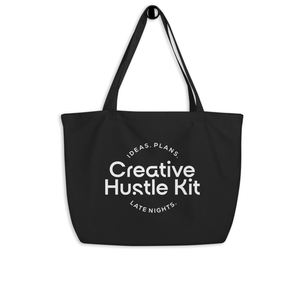 Creative Hustle Signature Tote – Black | OFF THE CLOCK Co.