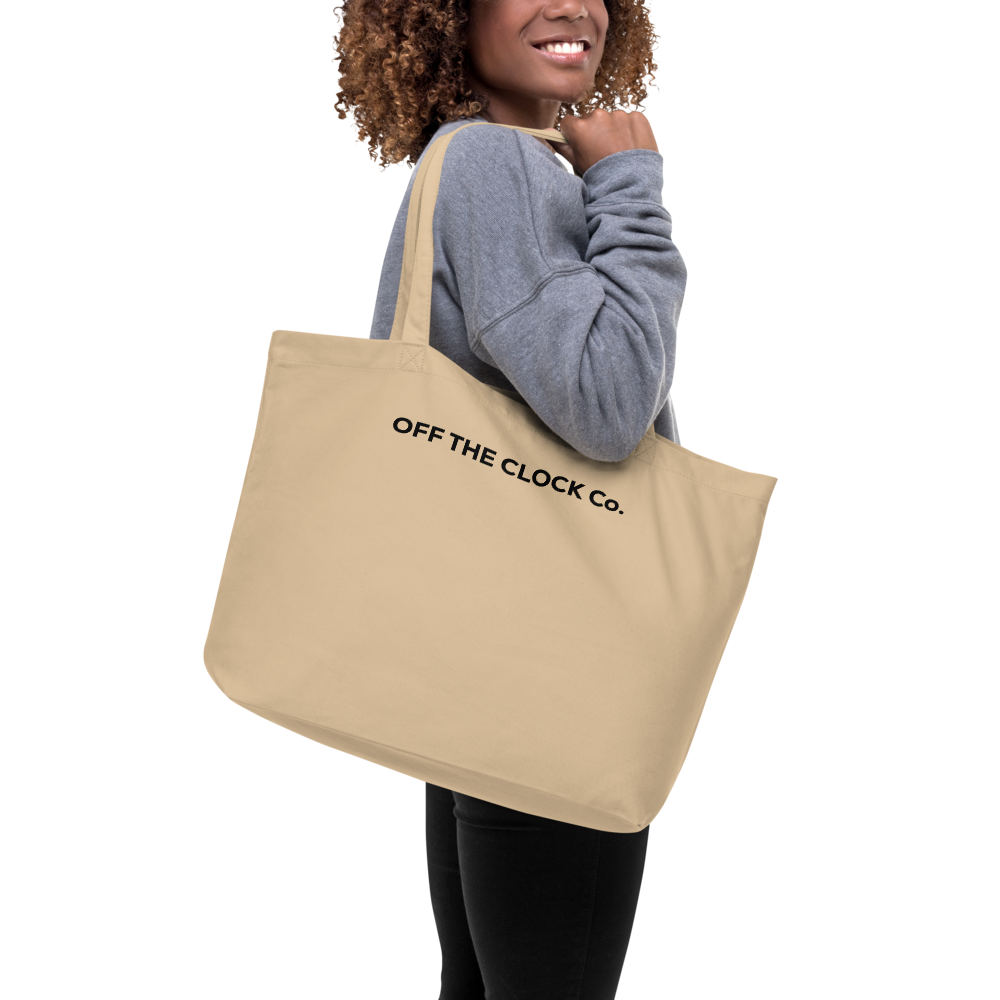 Creative Hustle Signature Tote – Natural | OFF THE CLOCK Co.