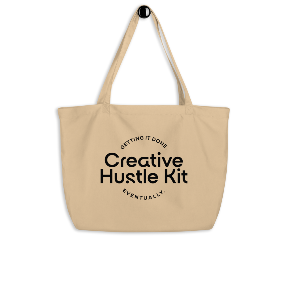 Creative Hustle Signature Tote – Natural | OFF THE CLOCK Co.