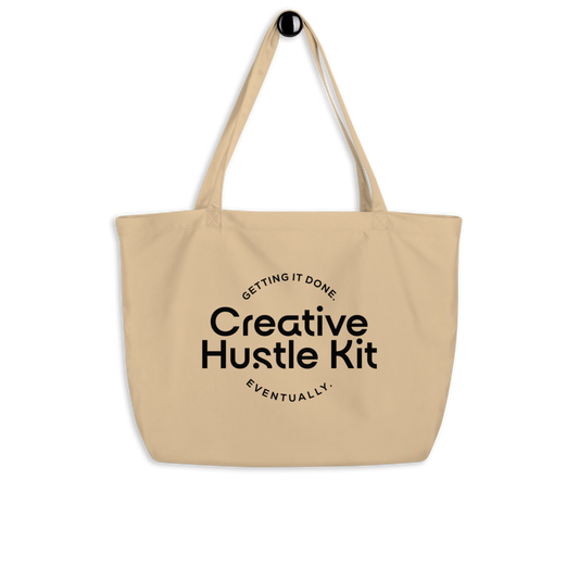 Creative Hustle Signature Tote – Natural | OFF THE CLOCK Co.