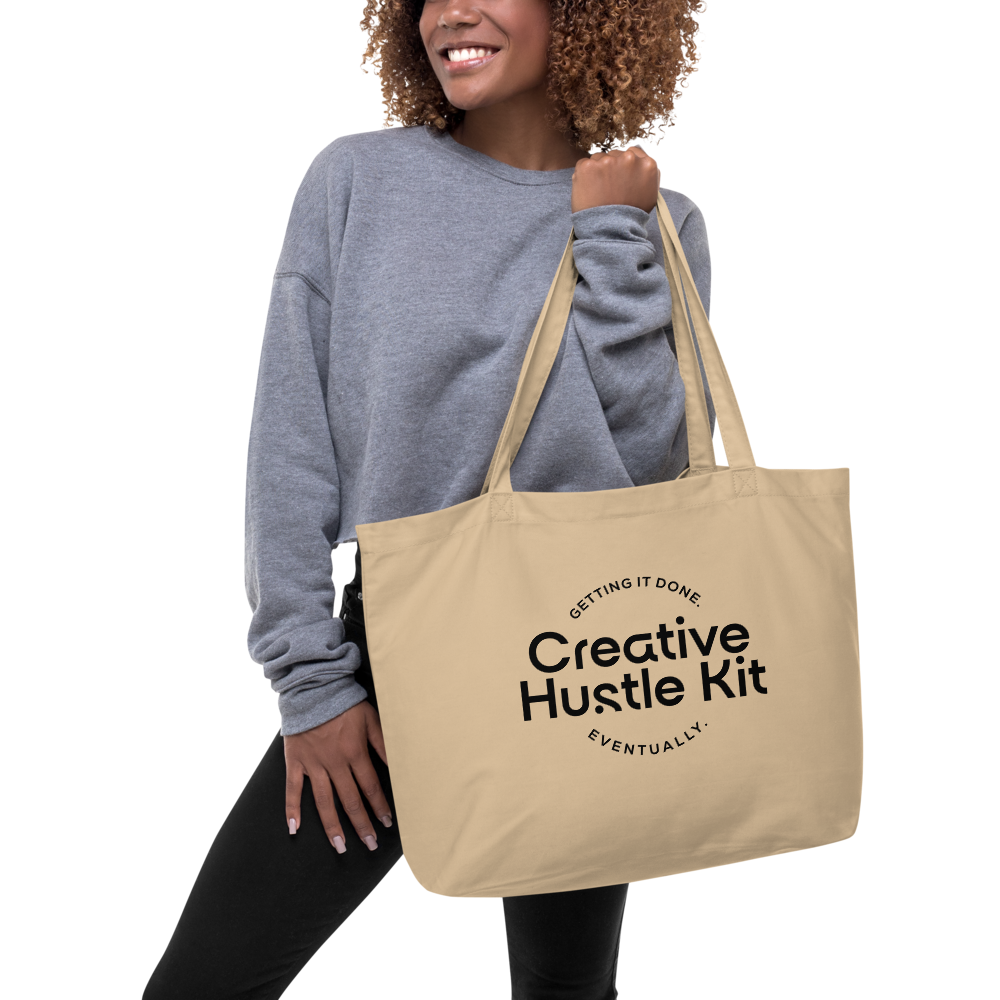 Creative Hustle Signature Tote – Natural | OFF THE CLOCK Co.