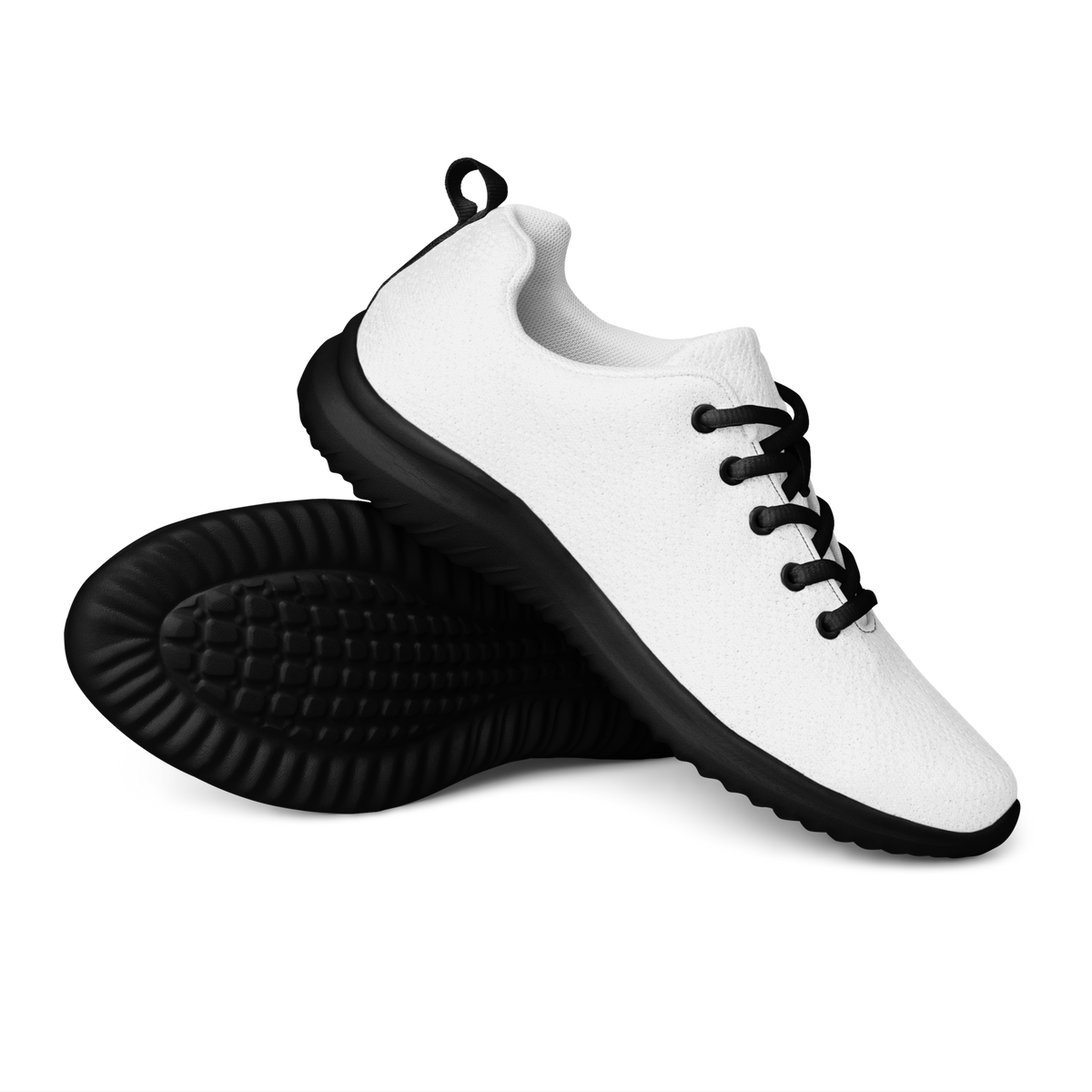 Men’s Black/White Athletic Shoes I OFF THE CLOCK Co.