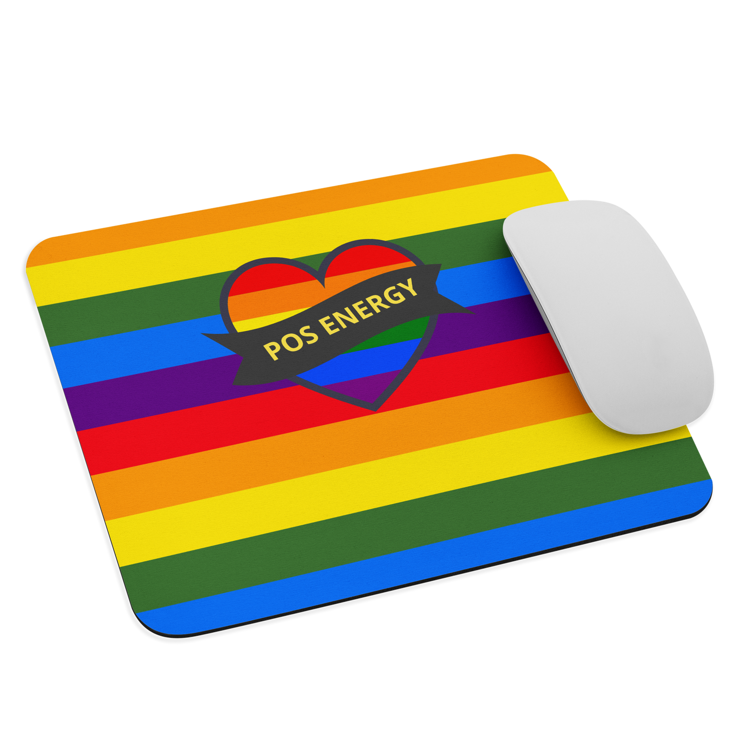 Pos Energy Mouse Pad | OFF THE CLOCK Co.