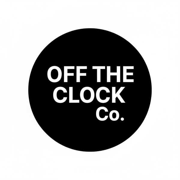 OFF THE CLOCK Co. Logo - Transparent