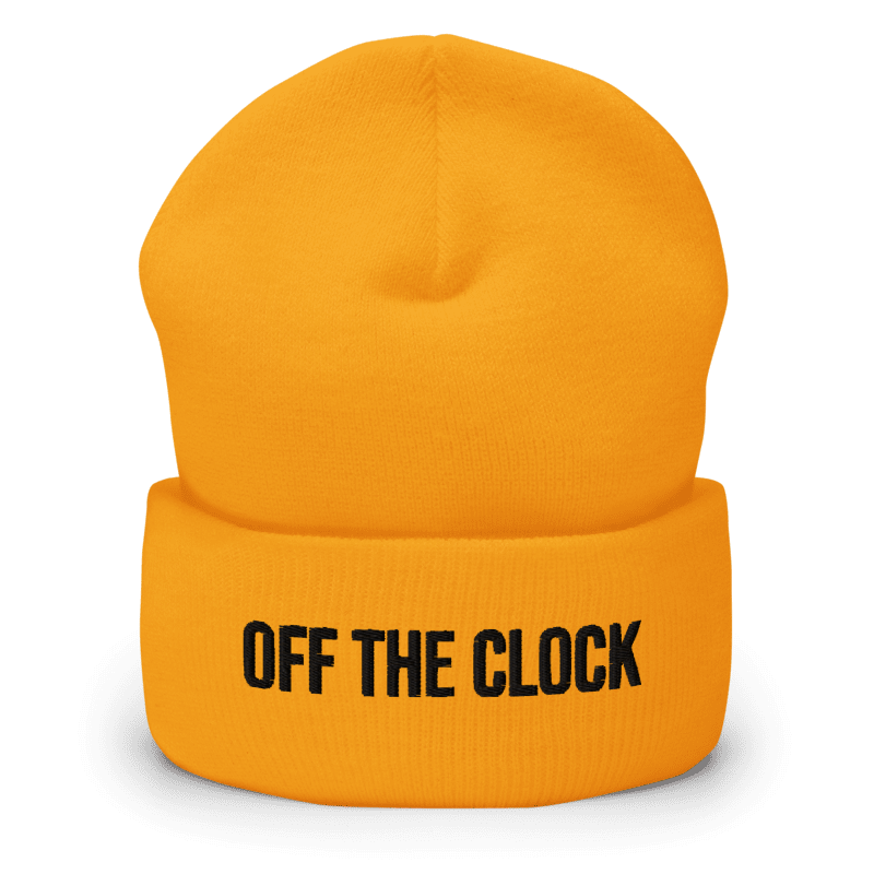Creative Hustle Cuffed Beanie | OFF THE CLOCK Co.