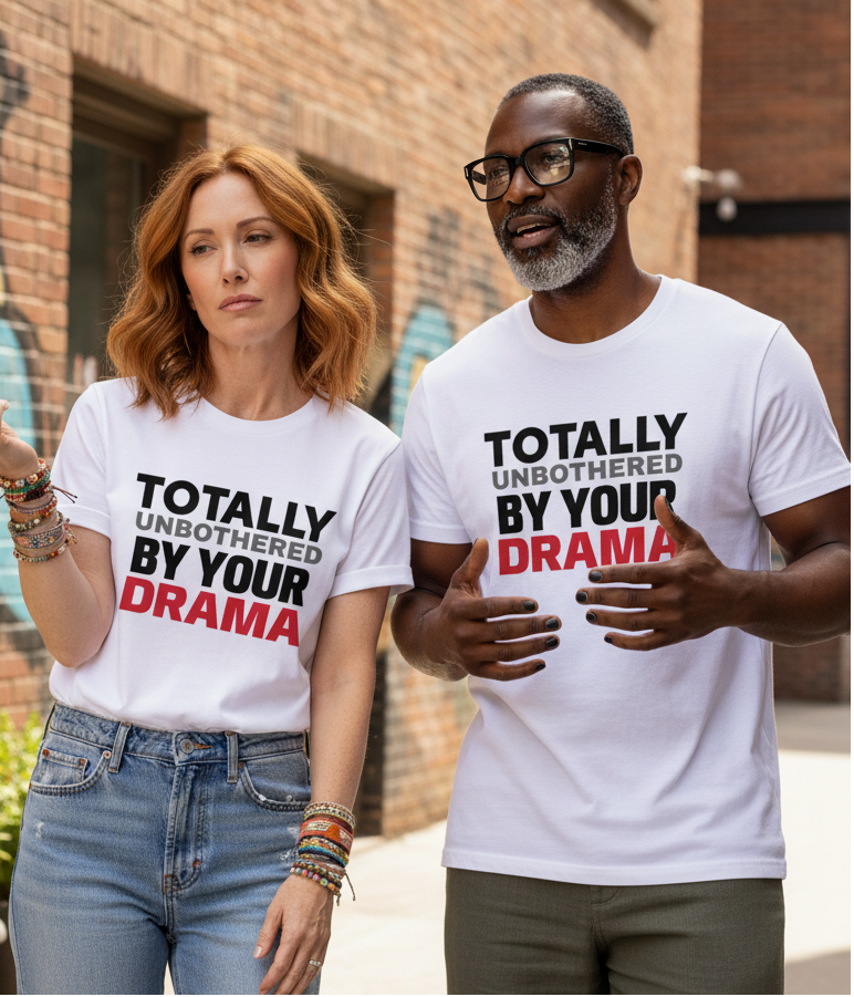 Totally Unbothered — Fixed Couple Mockup