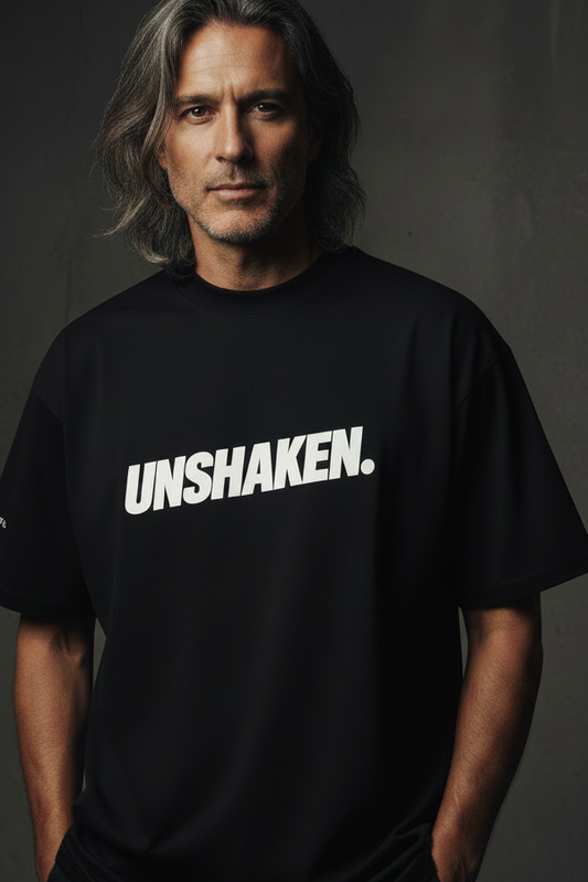 UNSHAKEN. Model Shot