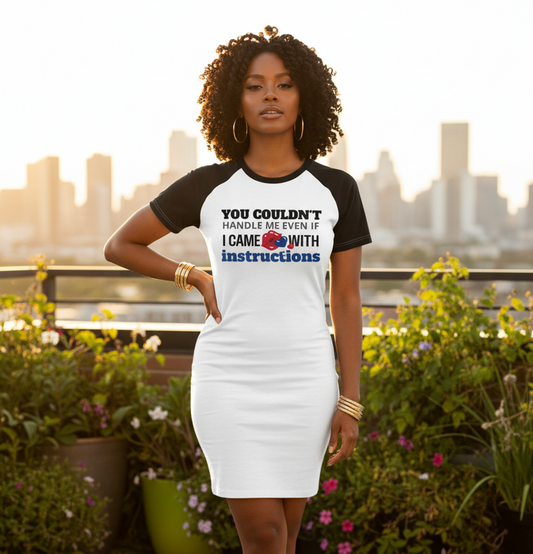 You Couldn't Handle Me - Fitted Dress Editorial